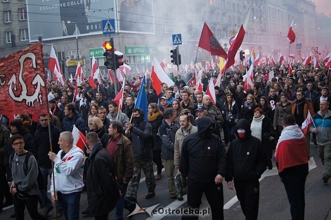 Marsz Niepodległości 2014 [11.11.2014] - zdjęcie #19 - eOstroleka.pl