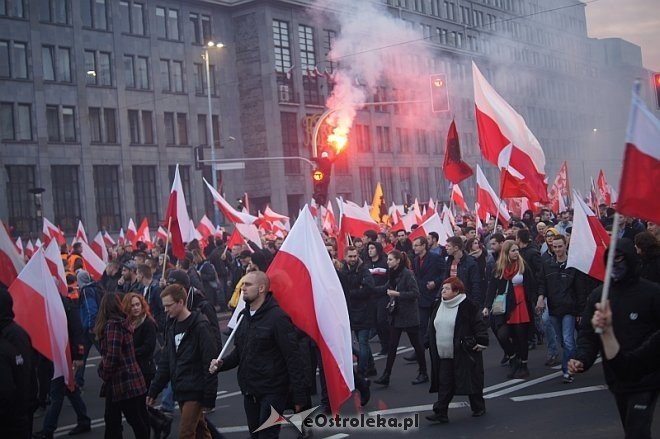 Marsz Niepodległości 2014 [11.11.2014] - zdjęcie #91 - eOstroleka.pl