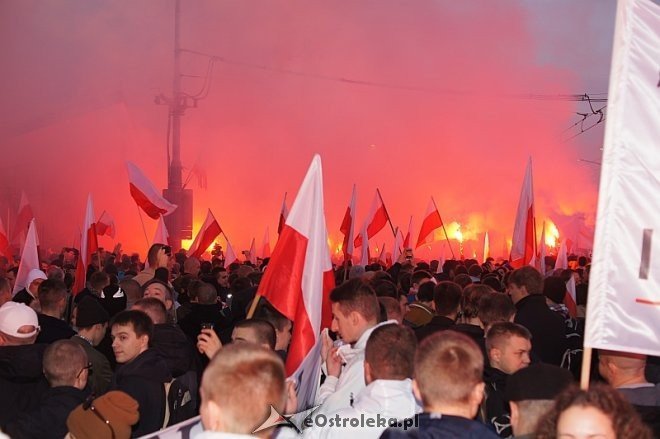 Marsz Niepodległości 2014 [11.11.2014] - zdjęcie #96 - eOstroleka.pl