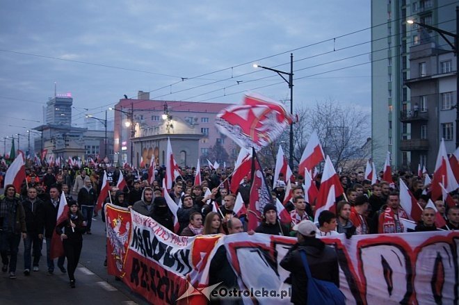 Marsz Niepodległości 2014 [11.11.2014] - zdjęcie #34 - eOstroleka.pl