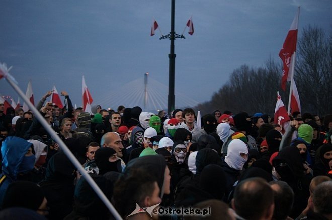 Marsz Niepodległości 2014 [11.11.2014] - zdjęcie #29 - eOstroleka.pl