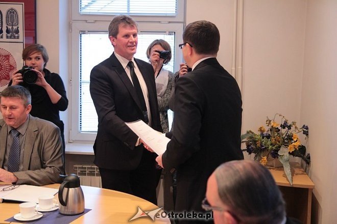 I sesja rady powiatu ostrołęckiego [28.11.2014] - zdjęcie #16 - eOstroleka.pl