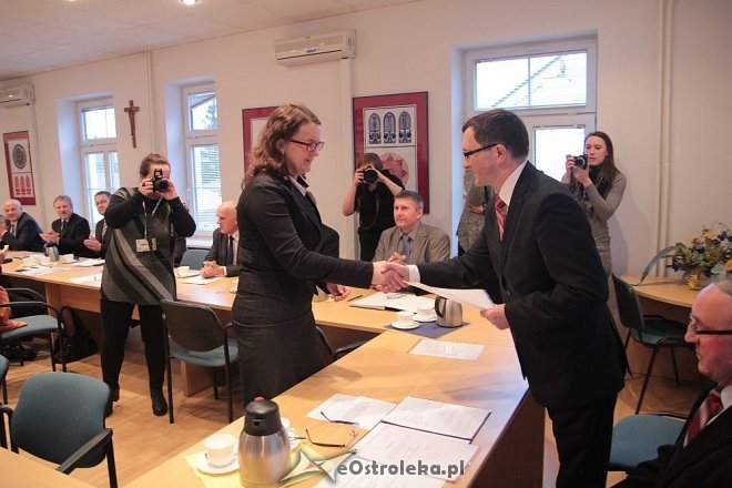 I sesja rady powiatu ostrołęckiego [28.11.2014] - zdjęcie #11 - eOstroleka.pl