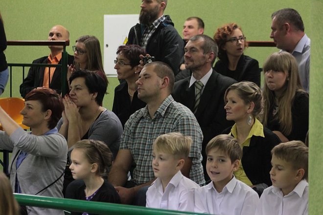 Pasowanie na pierwszaka w Szkole Podstawowej w Rzekuniu [28.11.2014] - zdjęcie #54 - eOstroleka.pl