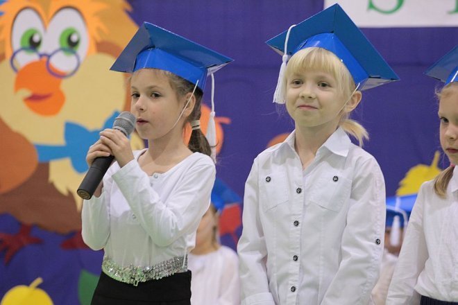 Pasowanie na pierwszaka w Szkole Podstawowej w Rzekuniu [28.11.2014] - zdjęcie #73 - eOstroleka.pl