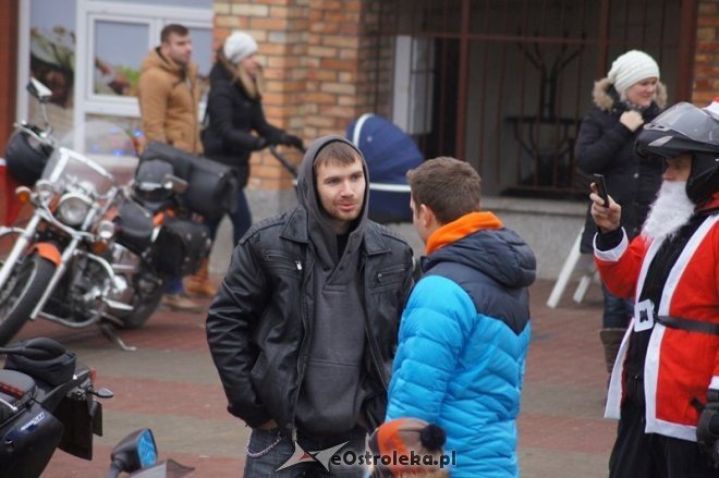 Mikołaje na motorach w Ostrołęce [06.12.2014] - zdjęcie #53 - eOstroleka.pl