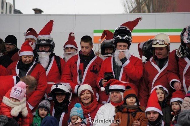 Mikołaje na motorach w Ostrołęce [06.12.2014] - zdjęcie #32 - eOstroleka.pl