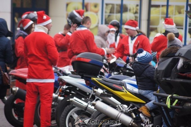Mikołaje na motorach w Ostrołęce [06.12.2014] - zdjęcie #19 - eOstroleka.pl