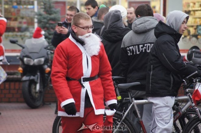 Mikołaje na motorach w Ostrołęce [06.12.2014] - zdjęcie #18 - eOstroleka.pl
