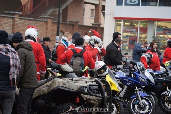 Mikołaje na motorach w Ostrołęce [06.12.2014] - zdjęcie #16 - eOstroleka.pl
