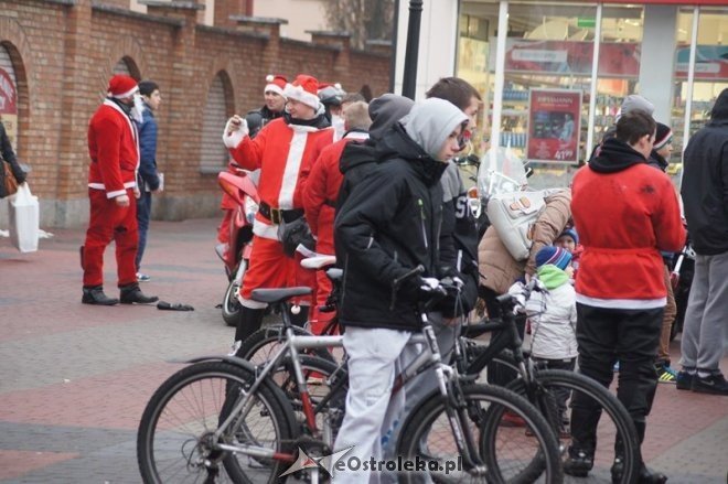 Mikołaje na motorach w Ostrołęce [06.12.2014] - zdjęcie #14 - eOstroleka.pl