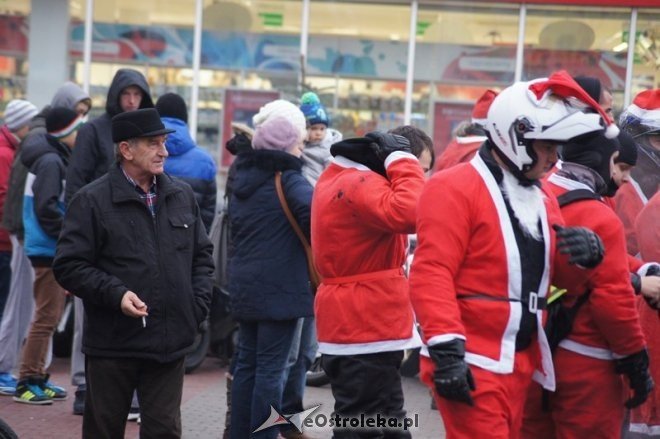Mikołaje na motorach w Ostrołęce [06.12.2014] - zdjęcie #13 - eOstroleka.pl