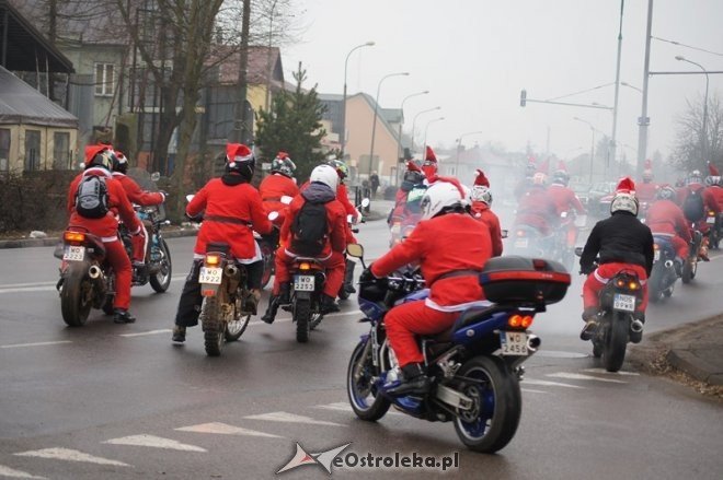 Mikołaje na motorach w Ostrołęce [06.12.2014] - zdjęcie #12 - eOstroleka.pl