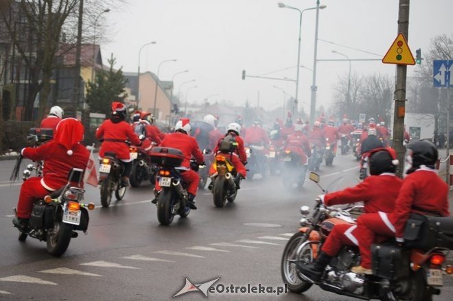 Mikołaje na motorach w Ostrołęce [06.12.2014] - zdjęcie #10 - eOstroleka.pl