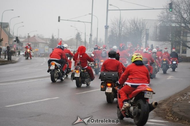 Mikołaje na motorach w Ostrołęce [06.12.2014] - zdjęcie #9 - eOstroleka.pl