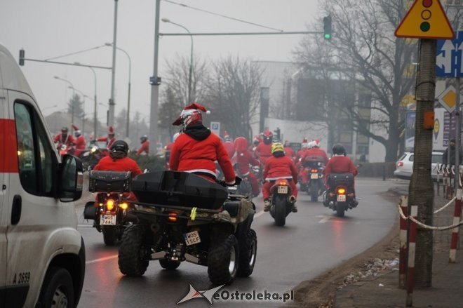 Mikołaje na motorach w Ostrołęce [06.12.2014] - zdjęcie #8 - eOstroleka.pl
