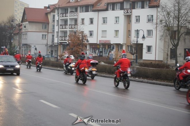 Mikołaje na motorach w Ostrołęce [06.12.2014] - zdjęcie #7 - eOstroleka.pl
