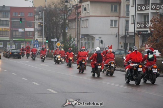 Mikołaje na motorach w Ostrołęce [06.12.2014] - zdjęcie #6 - eOstroleka.pl