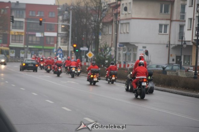 Mikołaje na motorach w Ostrołęce [06.12.2014] - zdjęcie #2 - eOstroleka.pl