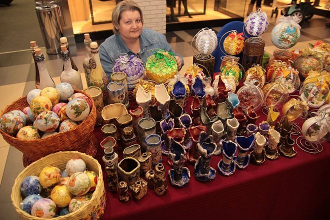 Jarmark w Galerii Bursztynowej [14.12.2014] - zdjęcie #102 - eOstroleka.pl