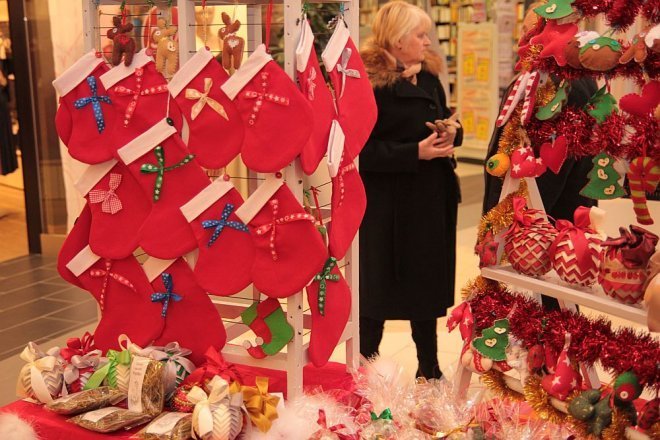 Jarmark w Galerii Bursztynowej [14.12.2014] - zdjęcie #96 - eOstroleka.pl