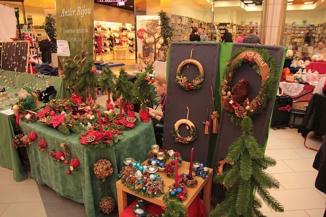 Jarmark w Galerii Bursztynowej [14.12.2014] - zdjęcie #83 - eOstroleka.pl