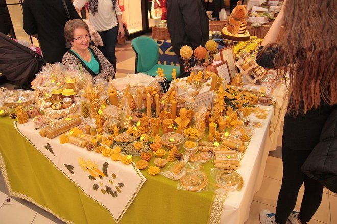 Jarmark w Galerii Bursztynowej [14.12.2014] - zdjęcie #50 - eOstroleka.pl