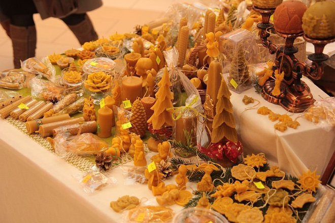 Jarmark w Galerii Bursztynowej [14.12.2014] - zdjęcie #43 - eOstroleka.pl