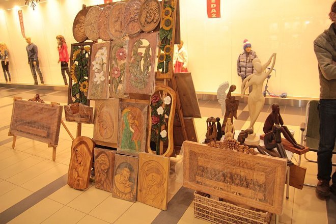 Jarmark w Galerii Bursztynowej [14.12.2014] - zdjęcie #9 - eOstroleka.pl