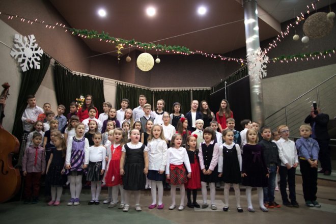 Ostrołęka: Wigilijne spotkanie „Kurpiów” [19.12.2014] - zdjęcie #18 - eOstroleka.pl