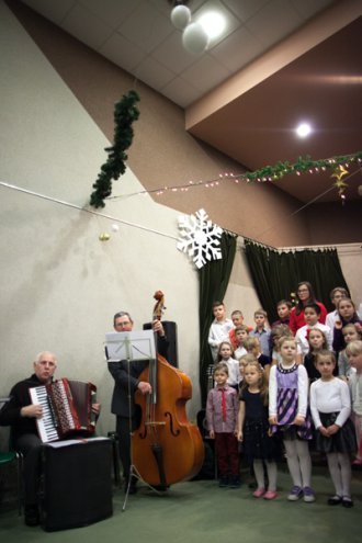 Ostrołęka: Wigilijne spotkanie „Kurpiów” [19.12.2014] - zdjęcie #17 - eOstroleka.pl