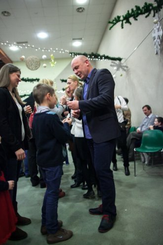 Ostrołęka: Wigilijne spotkanie „Kurpiów” [19.12.2014] - zdjęcie #7 - eOstroleka.pl