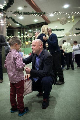 Ostrołęka: Wigilijne spotkanie „Kurpiów” [19.12.2014] - zdjęcie #6 - eOstroleka.pl