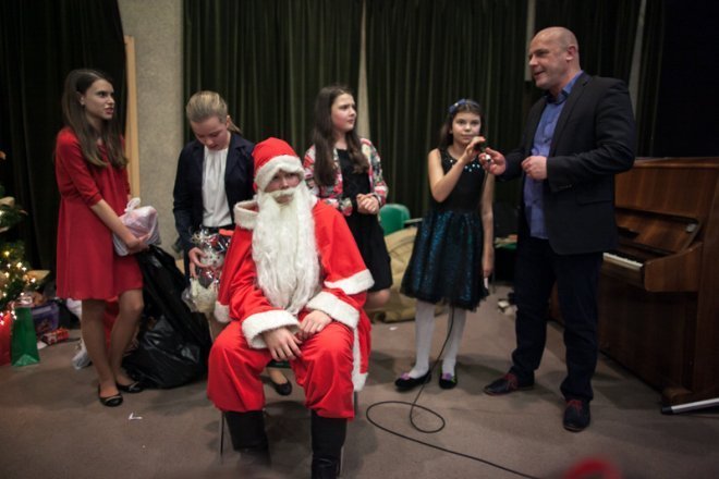 Ostrołęka: Wigilijne spotkanie „Kurpiów” [19.12.2014] - zdjęcie #2 - eOstroleka.pl