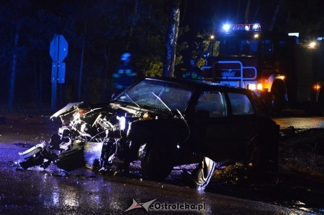 Wypadek w Chudku [23.12.2014] - zdjęcie #17 - eOstroleka.pl