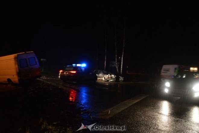 Wypadek w Chudku [23.12.2014] - zdjęcie #9 - eOstroleka.pl