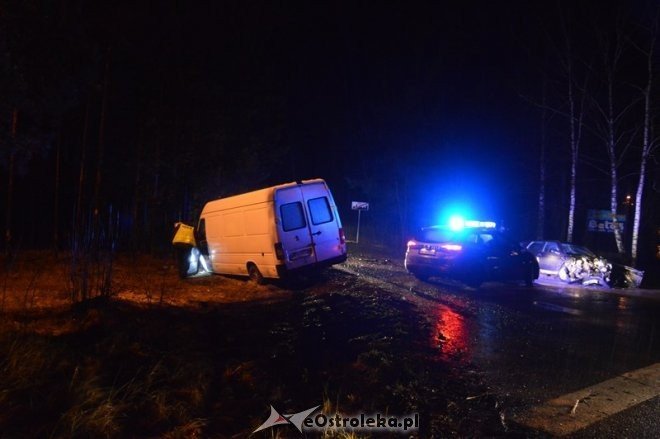 Wypadek w Chudku [23.12.2014] - zdjęcie #8 - eOstroleka.pl