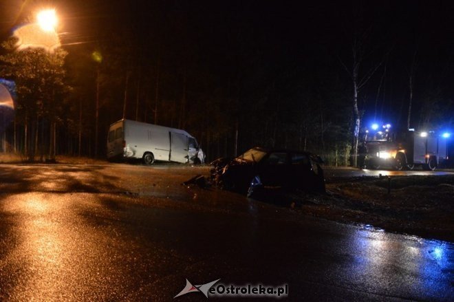 Wypadek w Chudku [23.12.2014] - zdjęcie #5 - eOstroleka.pl