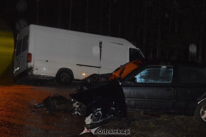 Wypadek w Chudku [23.12.2014] - zdjęcie #4 - eOstroleka.pl