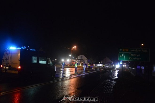 Śmiertelne potrącenie pieszego w Zamościu [23.12.2014] - zdjęcie #1 - eOstroleka.pl