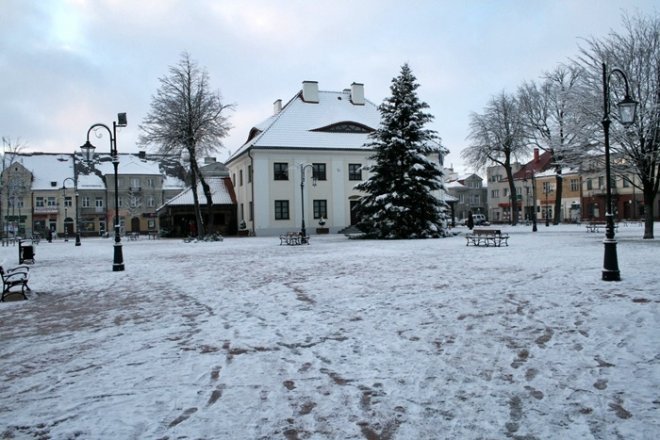 Zimowy Przasnysz - zdjęcie #14 - eOstroleka.pl