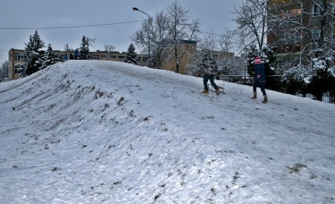 Zimowy Przasnysz - zdjęcie #4 - eOstroleka.pl