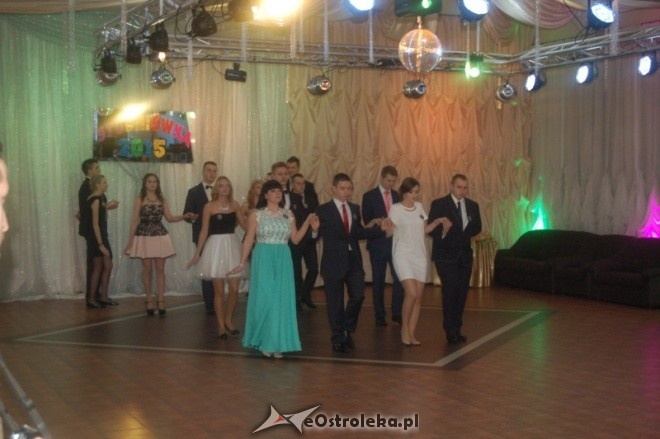 Studniówka ZSP w Kadzidle [10.01.2015] - zdjęcie #110 - eOstroleka.pl