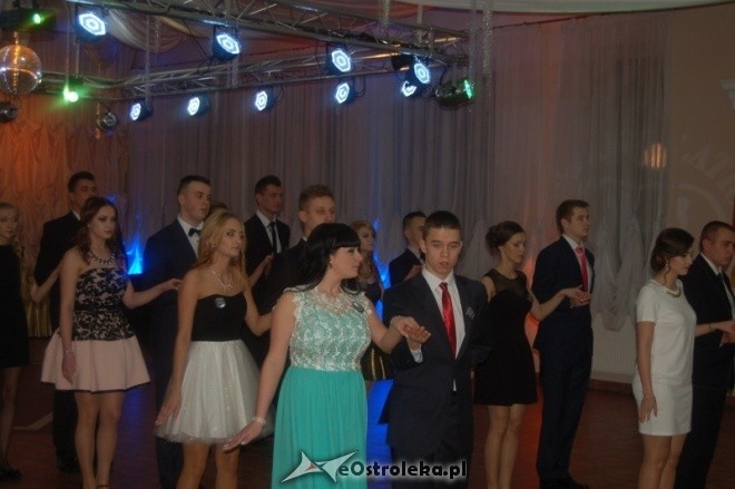 Studniówka ZSP w Kadzidle [10.01.2015] - zdjęcie #109 - eOstroleka.pl