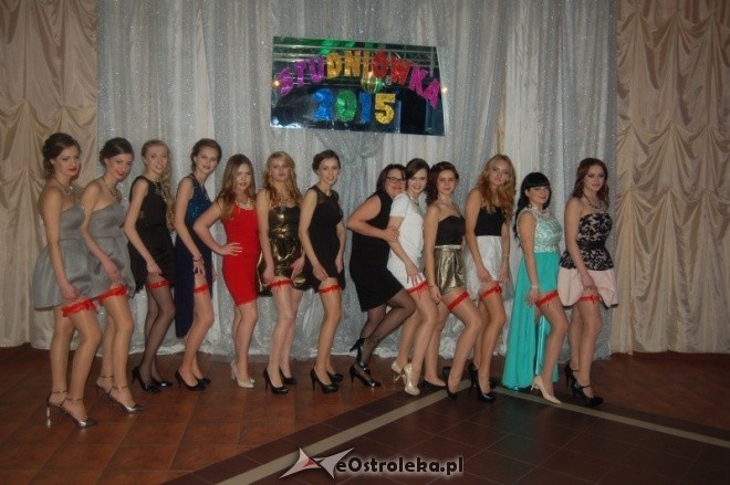 Studniówka ZSP w Kadzidle [10.01.2015] - zdjęcie #74 - eOstroleka.pl