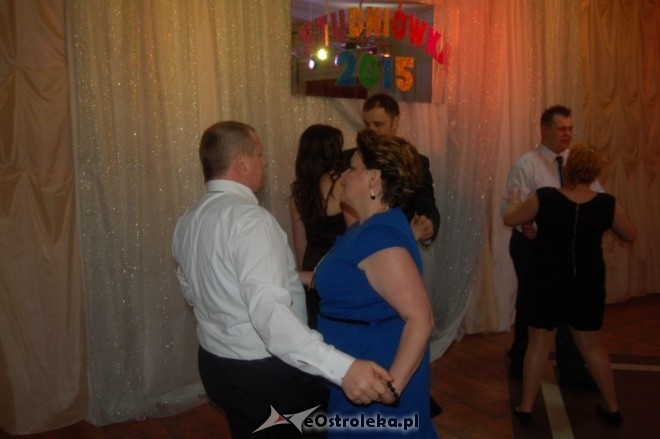 Studniówka ZSP w Kadzidle [10.01.2015] - zdjęcie #38 - eOstroleka.pl