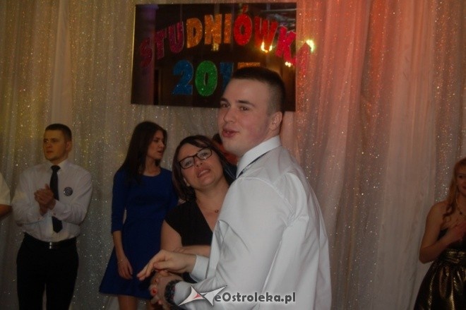 Studniówka ZSP w Kadzidle [10.01.2015] - zdjęcie #10 - eOstroleka.pl