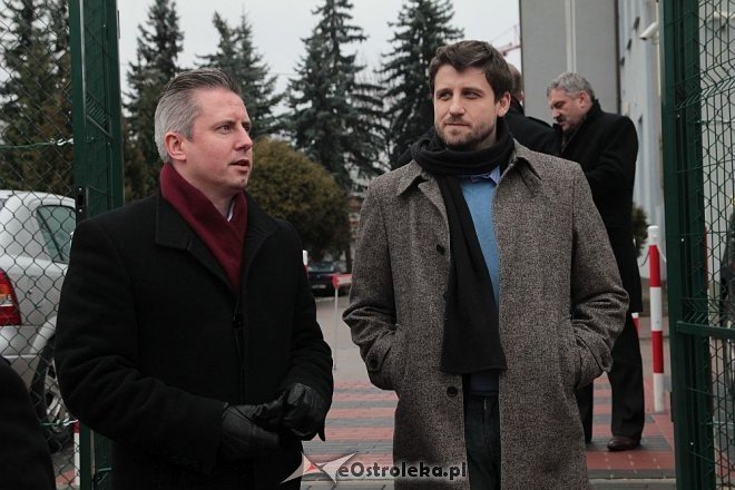 Jerzy Engel, były trener kadry narodowej odwiedził Ostrołękę [12.01.2015] - zdjęcie #1 - eOstroleka.pl