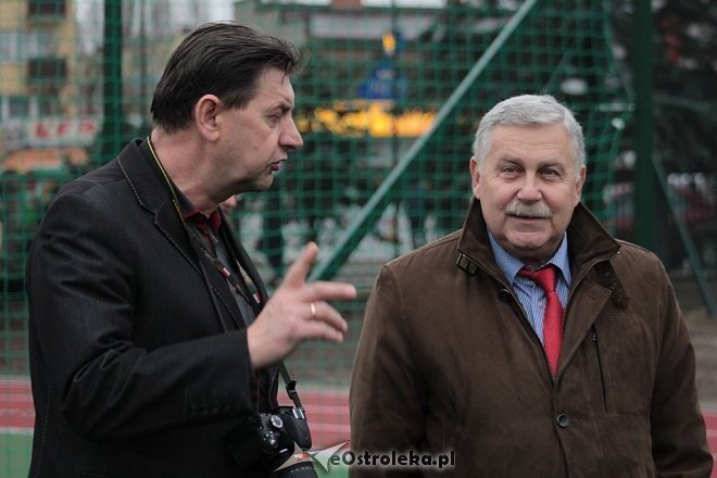 Jerzy Engel, były trener kadry narodowej odwiedził Ostrołękę [12.01.2015] - zdjęcie #12 - eOstroleka.pl