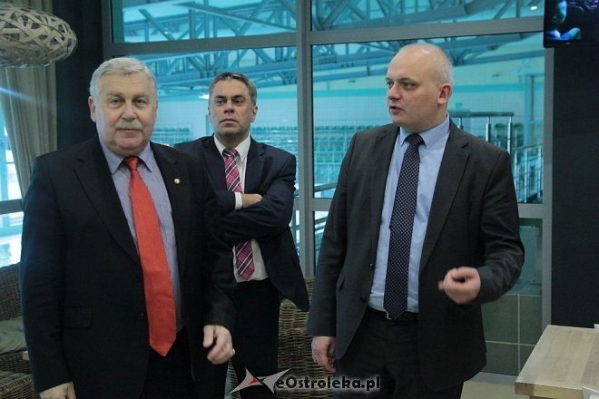Jerzy Engel, były trener kadry narodowej odwiedził Ostrołękę [12.01.2015] - zdjęcie #12 - eOstroleka.pl